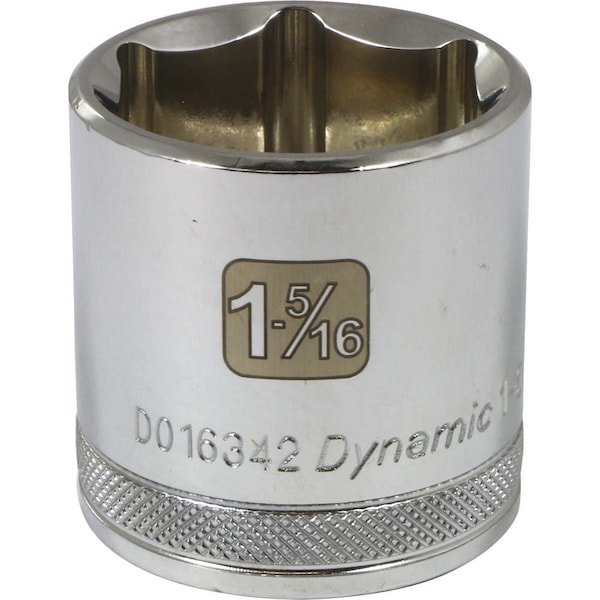 1/2" Drive, 1-5/16" SAE Socket, 6 Points